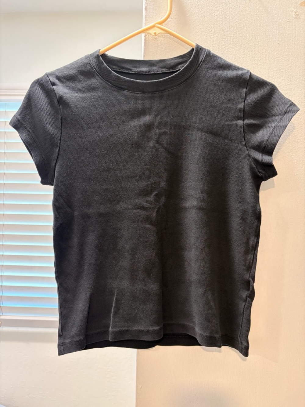 Madewell supima cotton rib tee